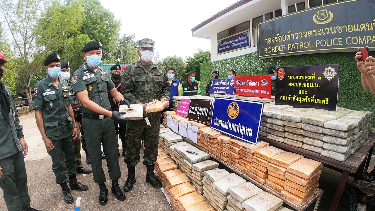 Thailand Sita 920 Kg Ganja Diselundupkan Melalui Sungai Mekong